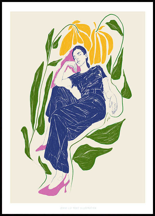 Jlr Tranquilo en el jardín