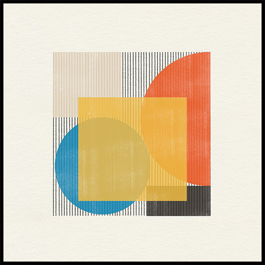 Armonía geométrica Póster