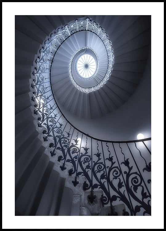 Escaleras de tulipanes