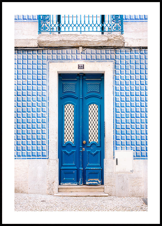 Lisboa azul Póster