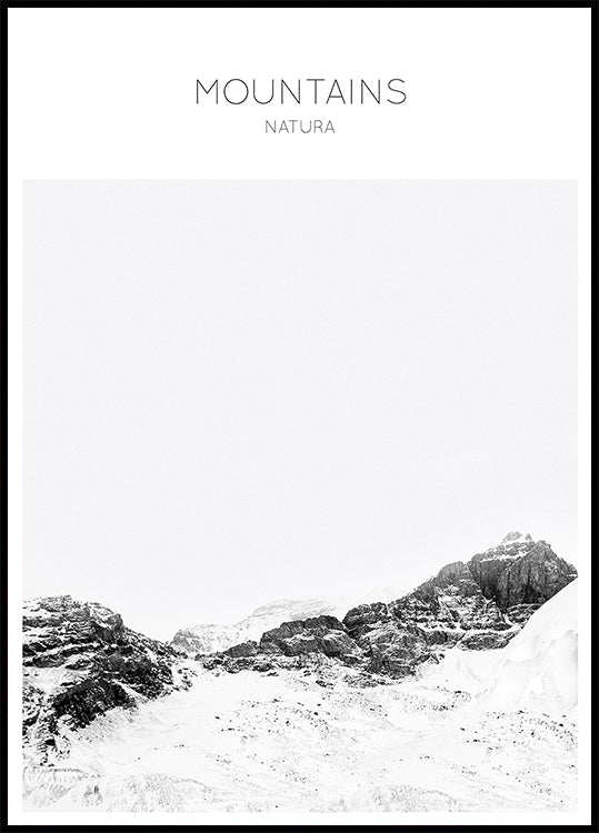 Picos serenos Póster