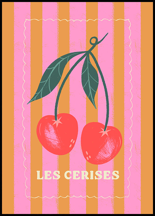 Las cerezas Póster