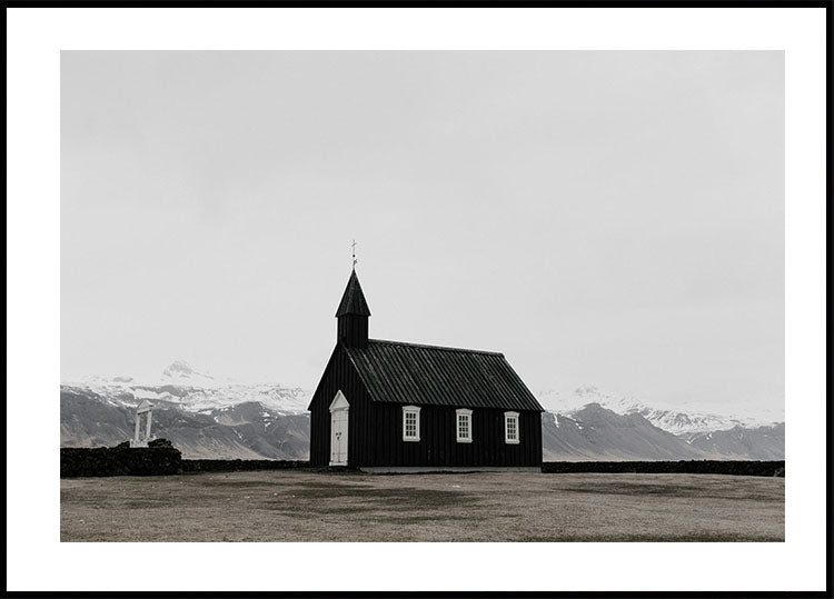 Black Church Plakat - Posterbox.dk