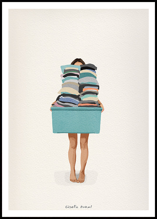 Cesta de lavandería