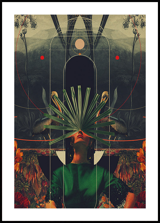 Ella vio el ecuador Póster