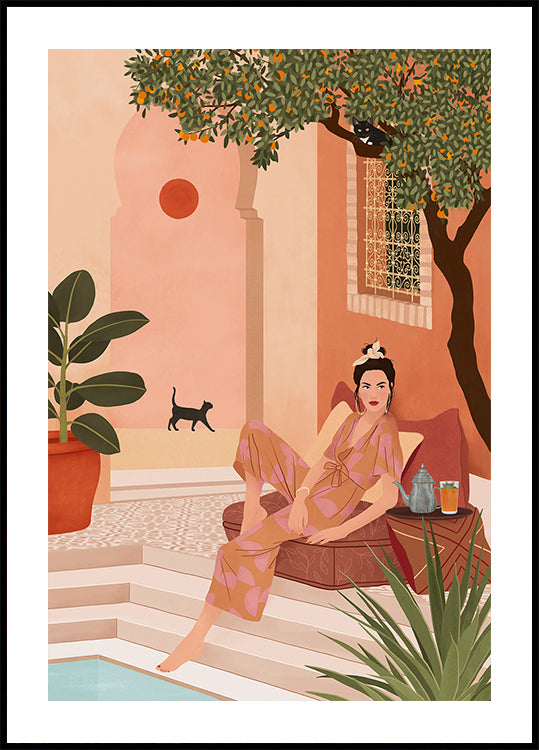 Póster Jardín secreto