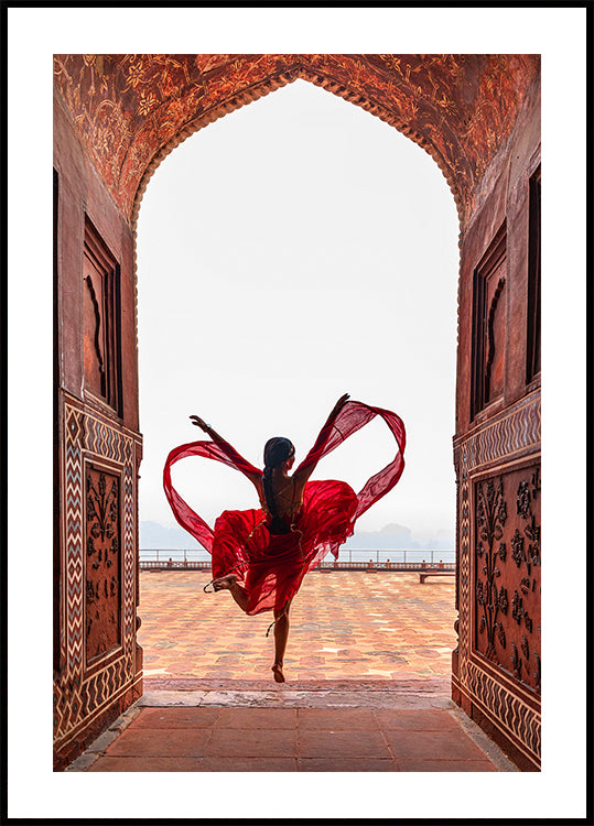 El corazón del Taj Mahal Póster