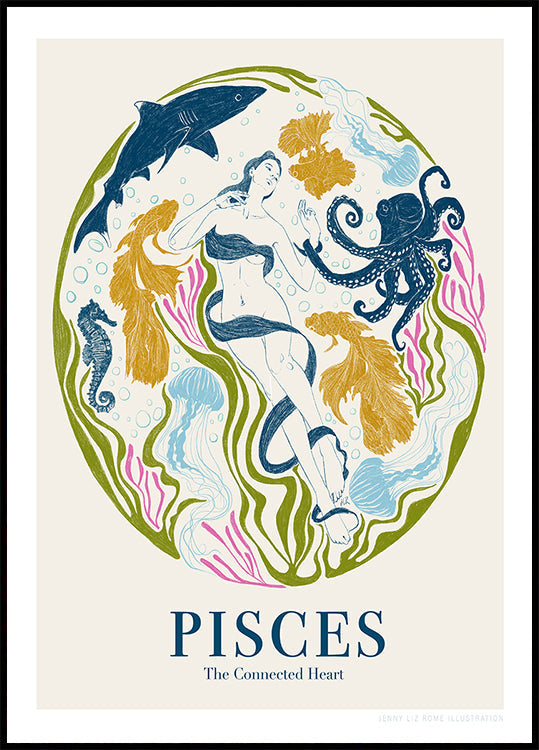Copia de Jlr Piscis Póster