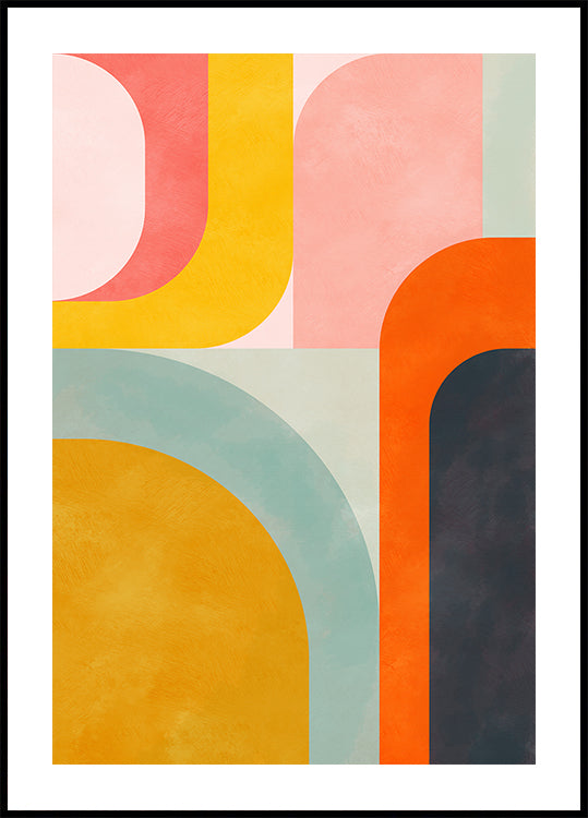 Colores amigables2 Póster