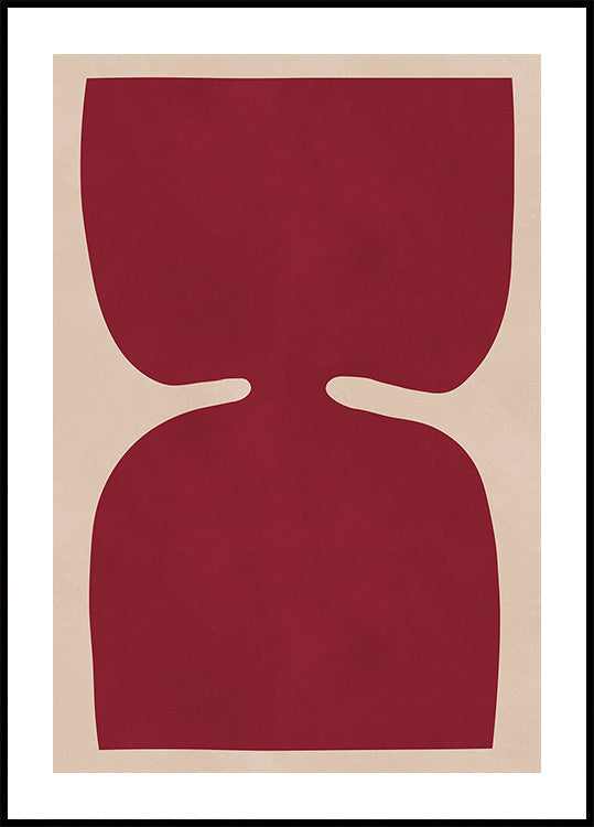 Reflexión carmesí Póster