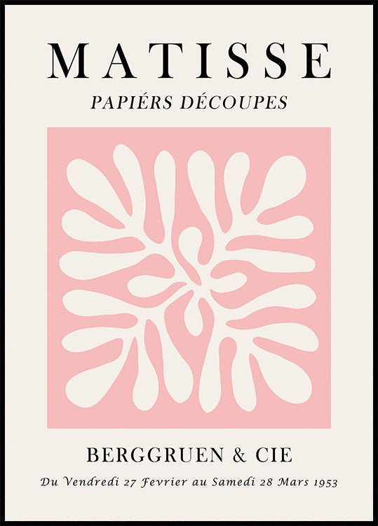 Cartel floral Matisse 11