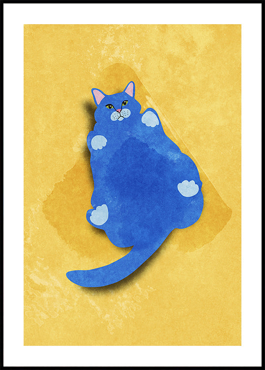 Gato gordo Póster