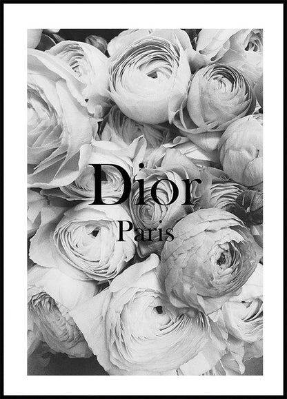 Póster Ranunculus de Dior 