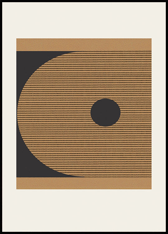 Eclipse geométrico Póster