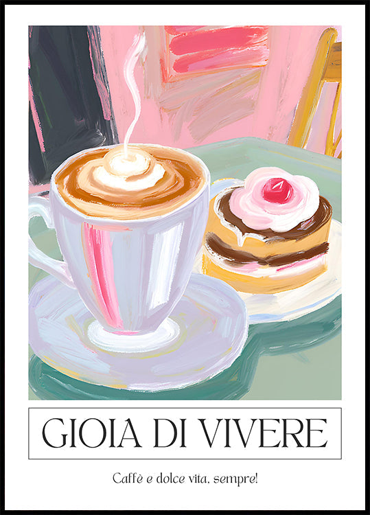 Póster Gioia di Vivere