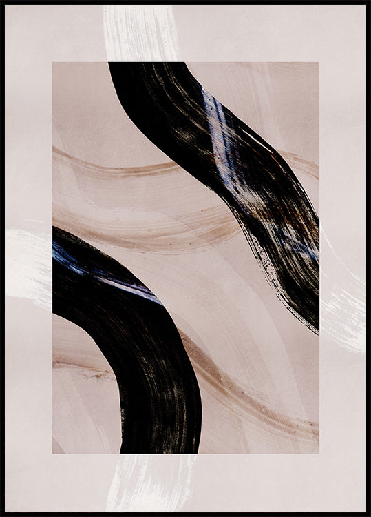 Líneas y formas 5 Póster