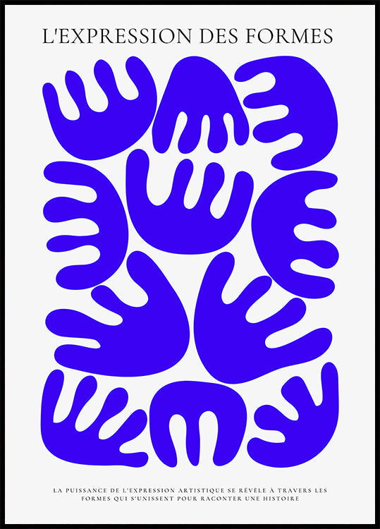 ARMONÍA AZUL Póster