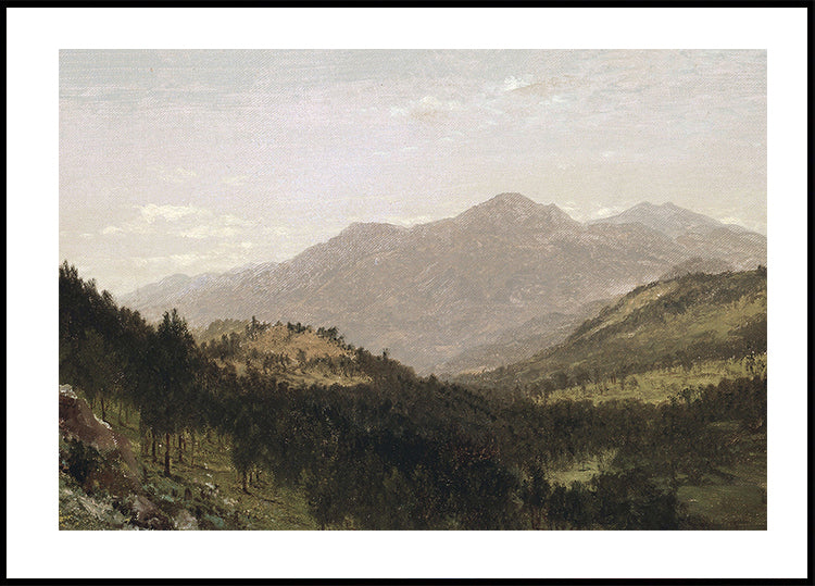 Bergen Park By John Frederick Kensett Plakat - Posterbox.dk