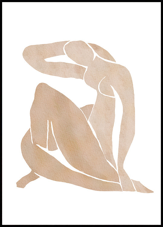 Póster Las mujeres forman el arte abstracto