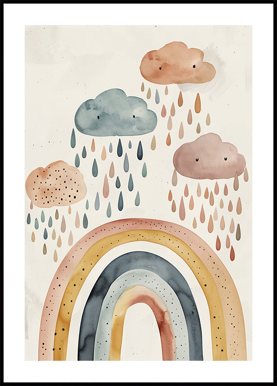 Arcoiris juguetones