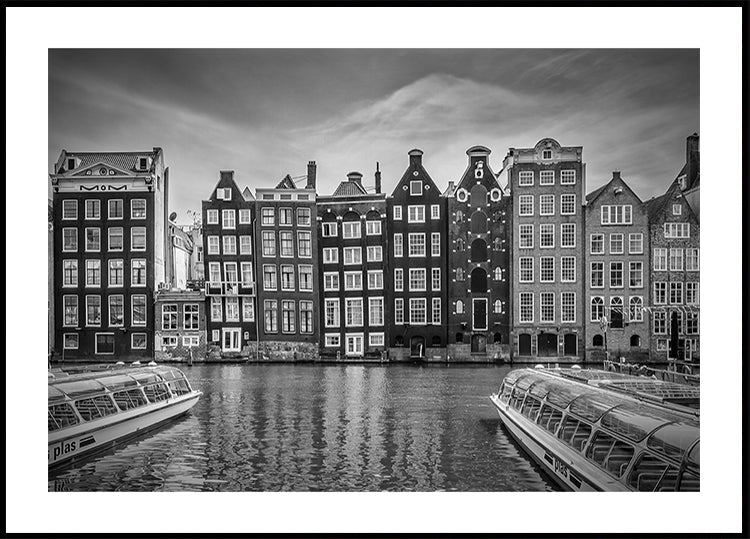AMSTERDAM Damrak Póster