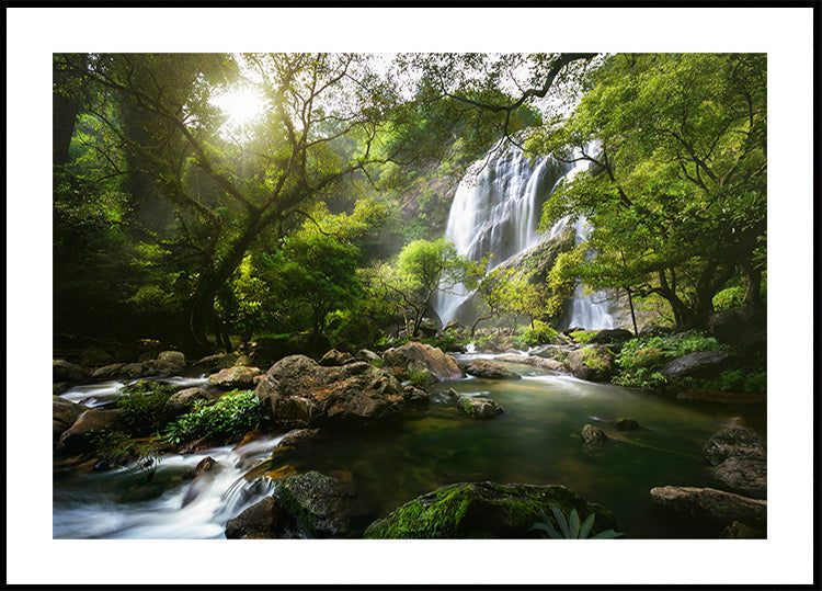 Póster Arroyo de montaña