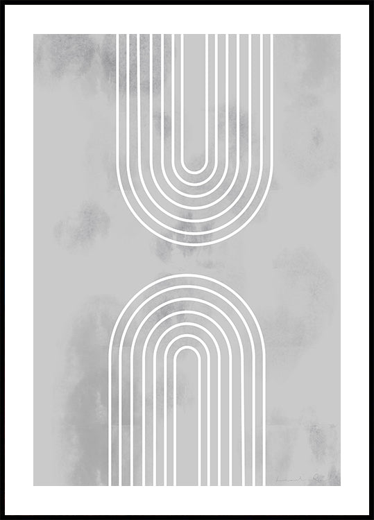 Póster Arcos en hielo