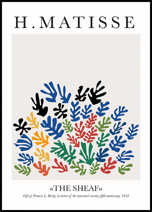 Póster La gavilla de H. Matisse 