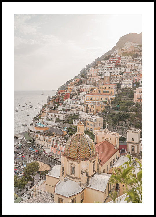 Felicidad de Positano Póster