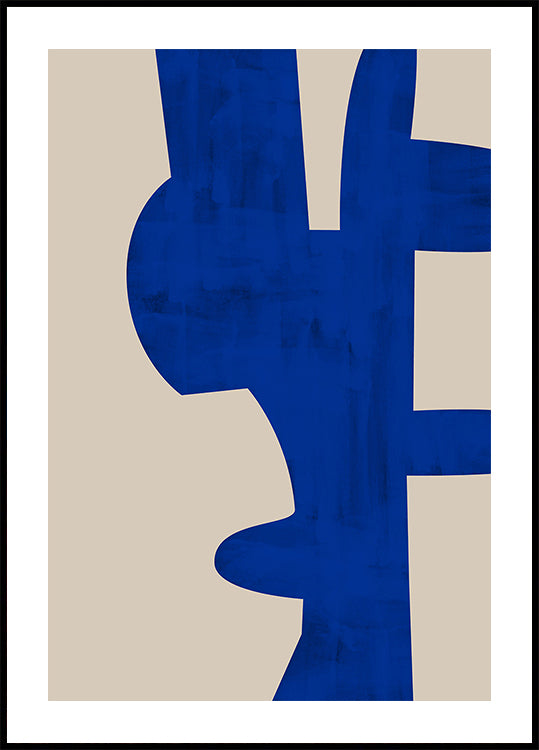 Sombras de azul Póster