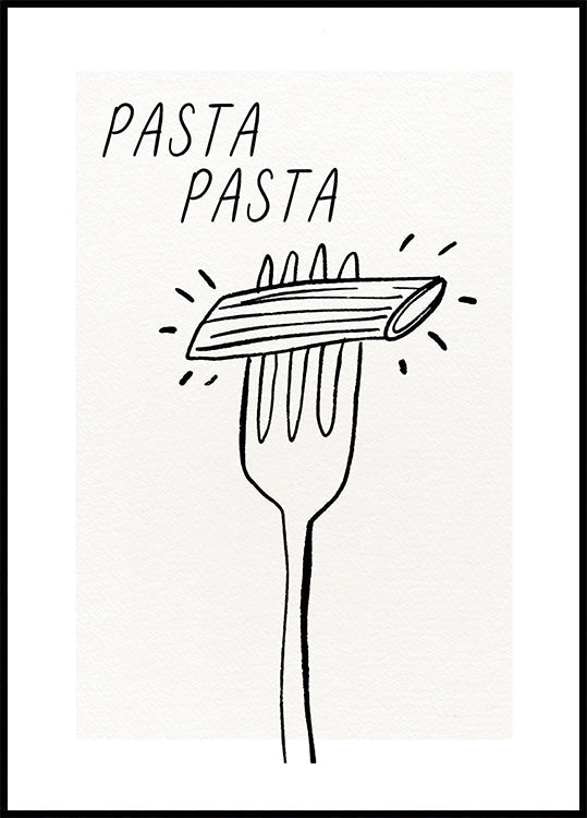 Armonía de pasta Póster