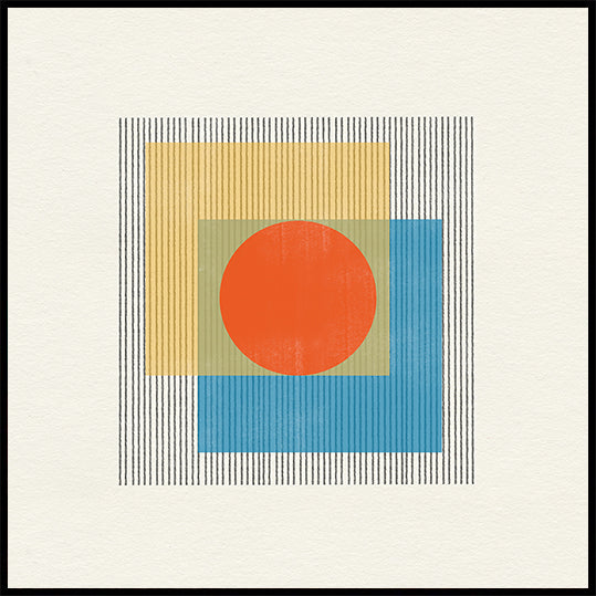 Armonía geométrica Póster