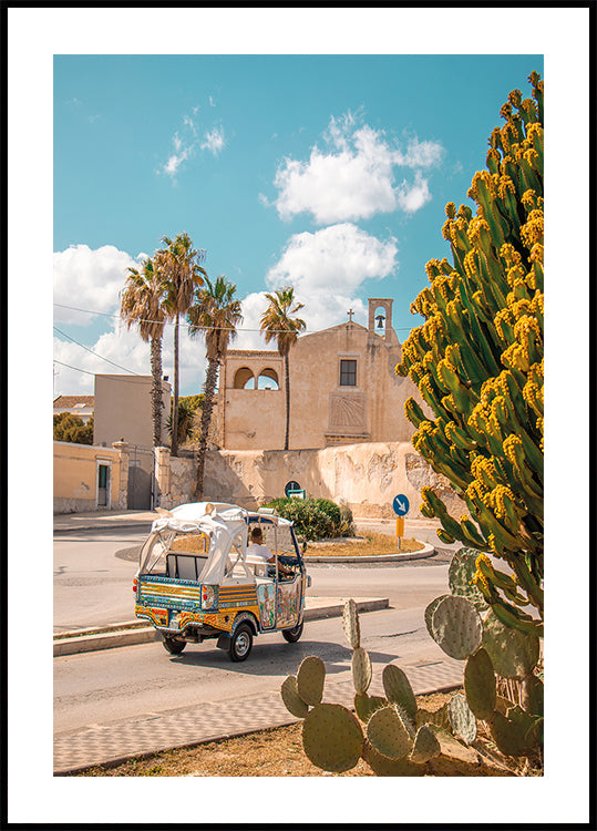 Paseo en tuk tuk Póster