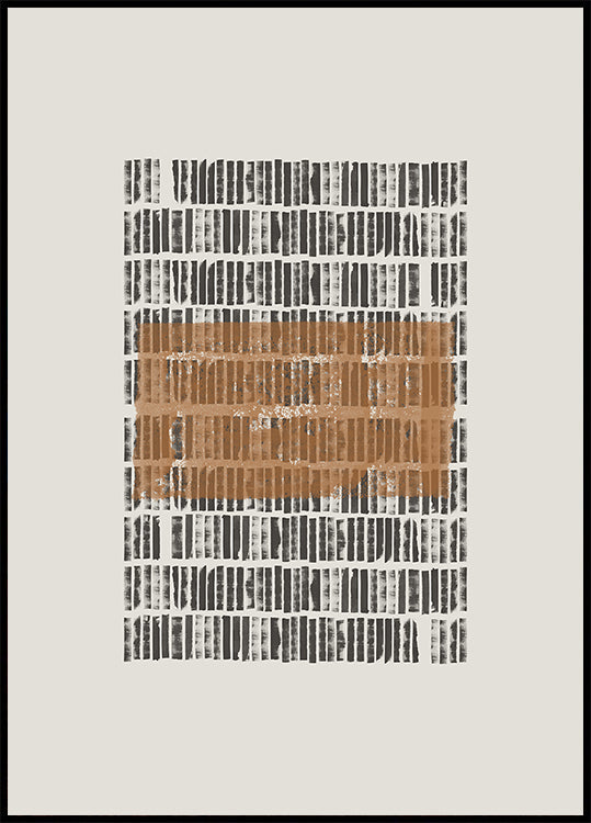 Patrón en contraste Póster