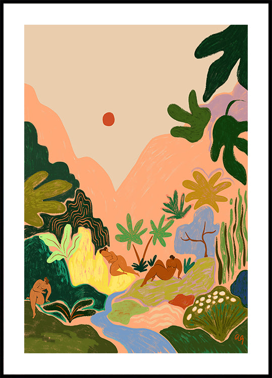 Perdido en el paraíso No2 Póster