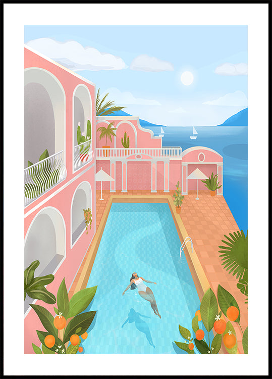 Póster Zen de verano