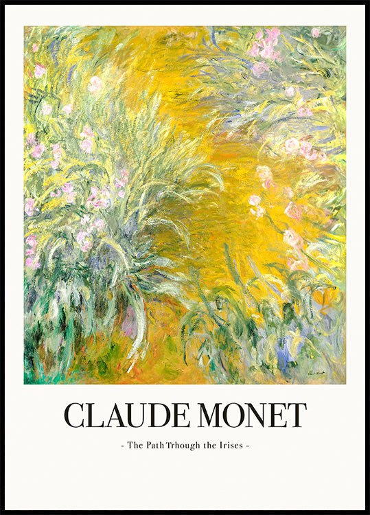 El camino a través de los lirios Póster