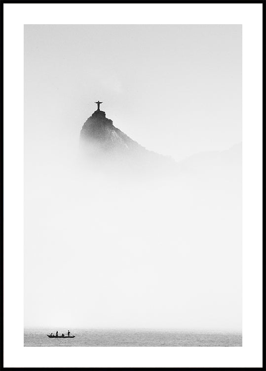 Cristo en la niebla Póster