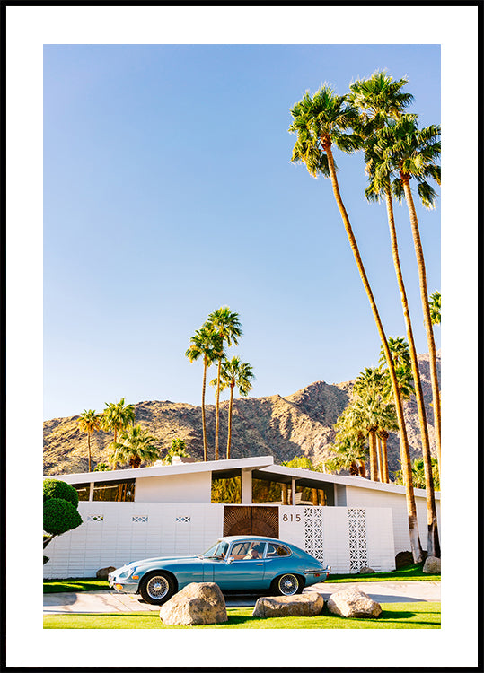 Paseo en Palm Springs VII Póster