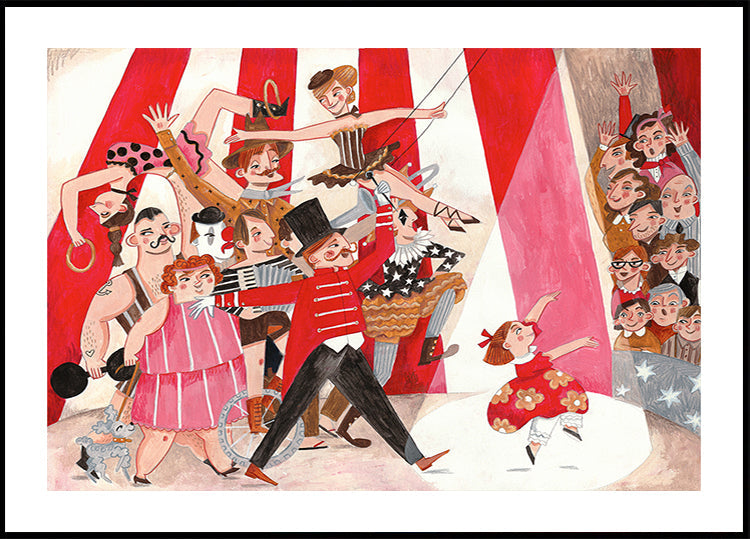 Póster Circo en la ciudad