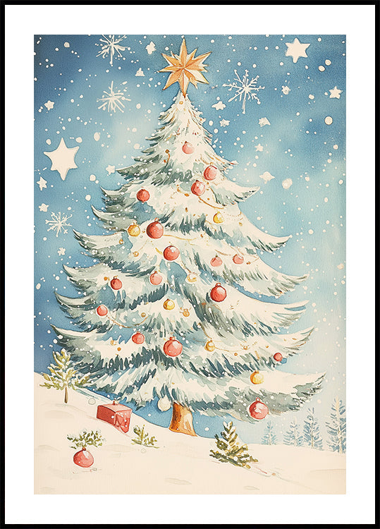 Árbol de Navidad No.1 Póster
