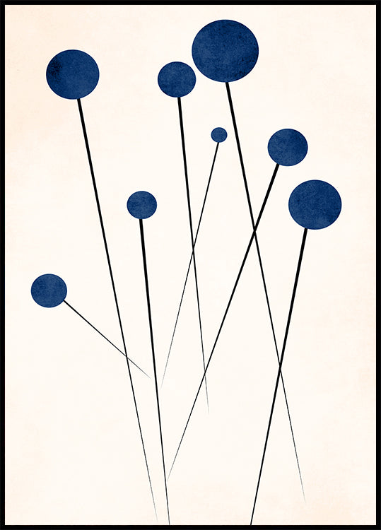 Arándanos silvestres Póster