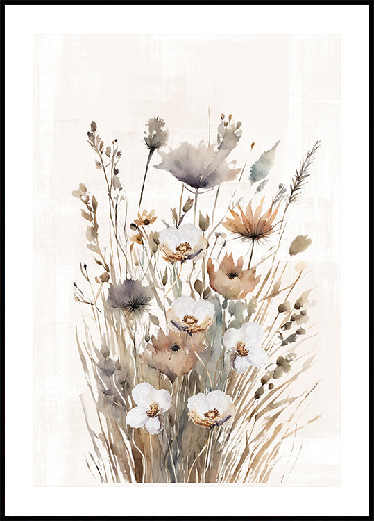 Hierbas silvestres-3 Póster