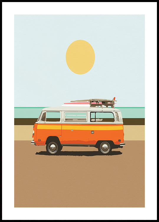 Viaje por carretera 1 Póster