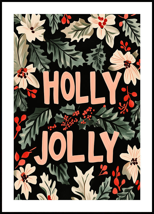 Póster Follaje festivo