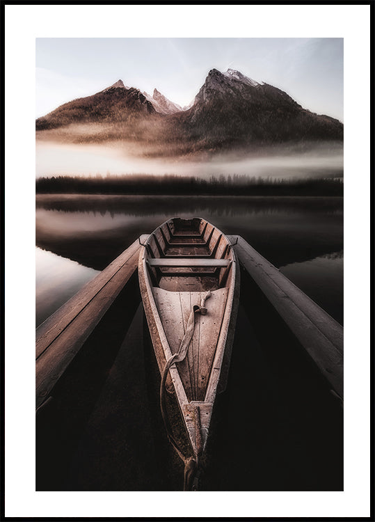 Autumn Lake At Hintersee Plakat - Posterbox.dk