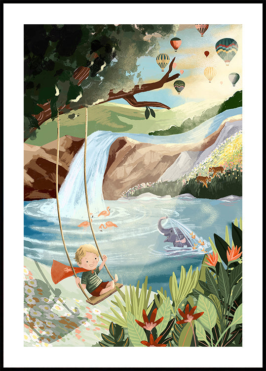 Sueños de columpio Póster