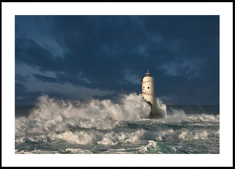 Faro de Mangiabarche (Calasetta-Cerdeña)