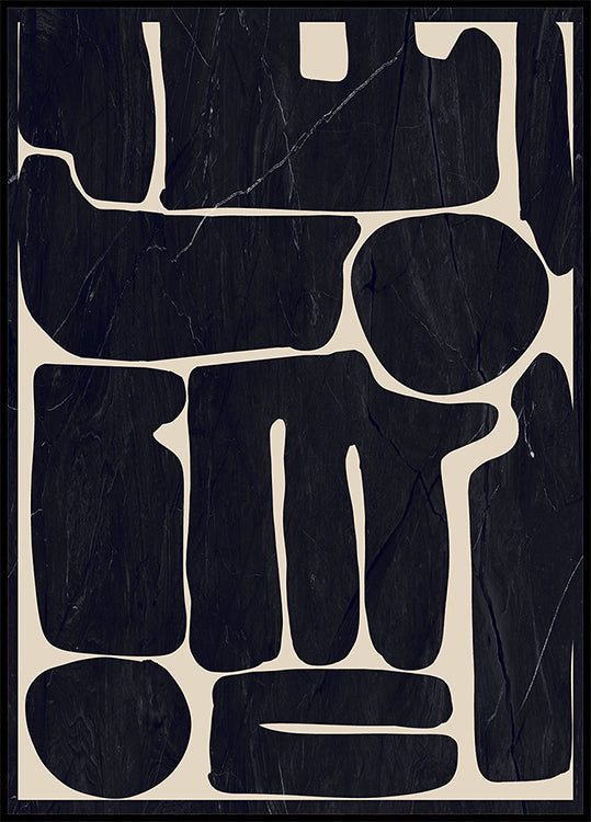 Formas mínimas abstractas modernas 162 Póster