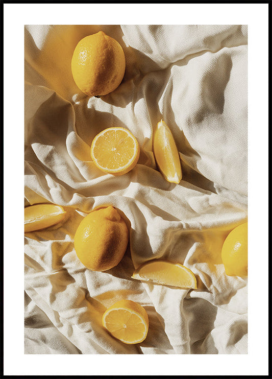 Afiche de limones fragantes